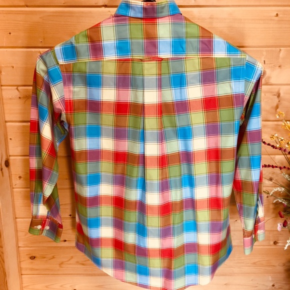 Orvis NWOT Plaid Shirt Sz M Medium - Picture 3 of 5